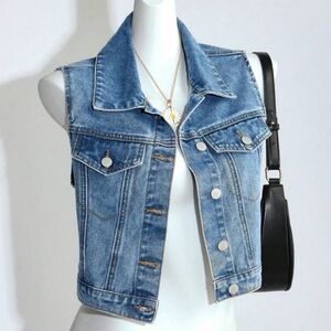 Universal Thead 100% Cotton Stylish Denim Vest! New Without Tag!